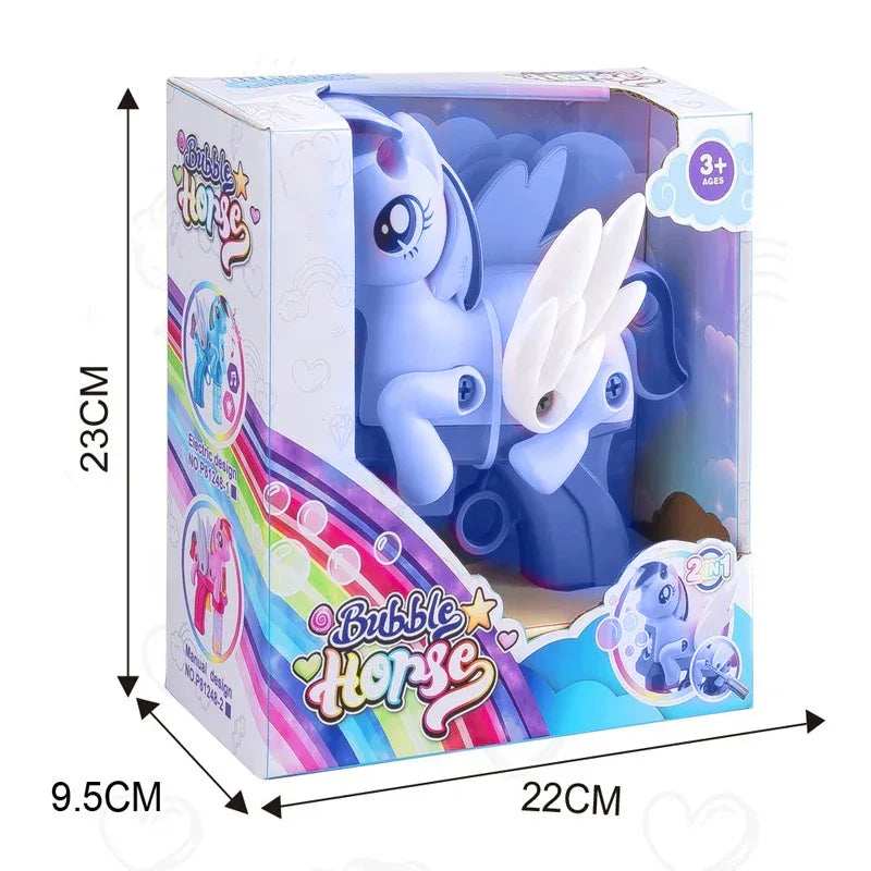 DIY Electric Disassemble Bubble Gun - Purple Unicorn for kids in Kuwait